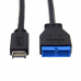 USB 3.1 Type-E Header to USB 3.0 20Pin Header Extension Cable